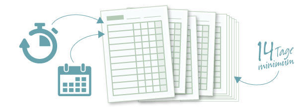 Infografik zum Pflegetagebuch